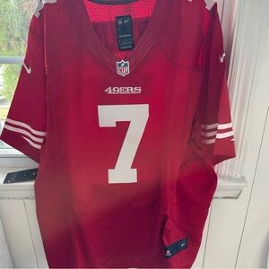 Red 49ers NFL Jersey